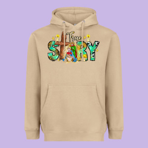 True Story Heavyweight Hoodie Designed By Cowhidedigitalart