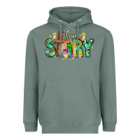 Sage True Story Heavyweight Hoodie - CowhideDigitalArt