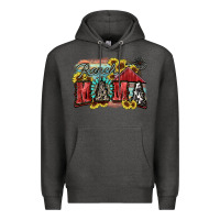Charcoal Heather Ranch mama Motthaer's Day Premium Hoodie - FaDigitalArtStudio