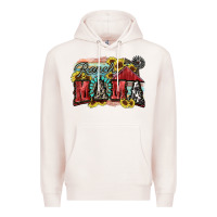 Pale Pink Ranch mama Motthaer's Day Premium Hoodie - FaDigitalArtStudio