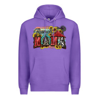 Purple Ranch mama Motthaer's Day Premium Hoodie - FaDigitalArtStudio