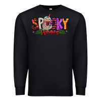 Black spooky summer vibes Premium Sweatshirt - CowhideDigitalArt
