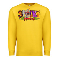 Lemon spooky summer vibes Premium Sweatshirt - CowhideDigitalArt