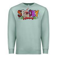 Seafoam spooky summer vibes Premium Sweatshirt - CowhideDigitalArt