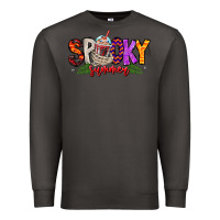 Smoke spooky summer vibes Premium Sweatshirt - CowhideDigitalArt