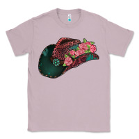Lilac leopard flowers cowboy hat Classic Tee - Jasminsmagicworld