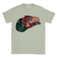 Matcha leopard flowers cowboy hat Classic Tee - Jasminsmagicworld