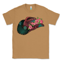 Toasted Coconut leopard flowers cowboy hat Classic Tee - Jasminsmagicworld