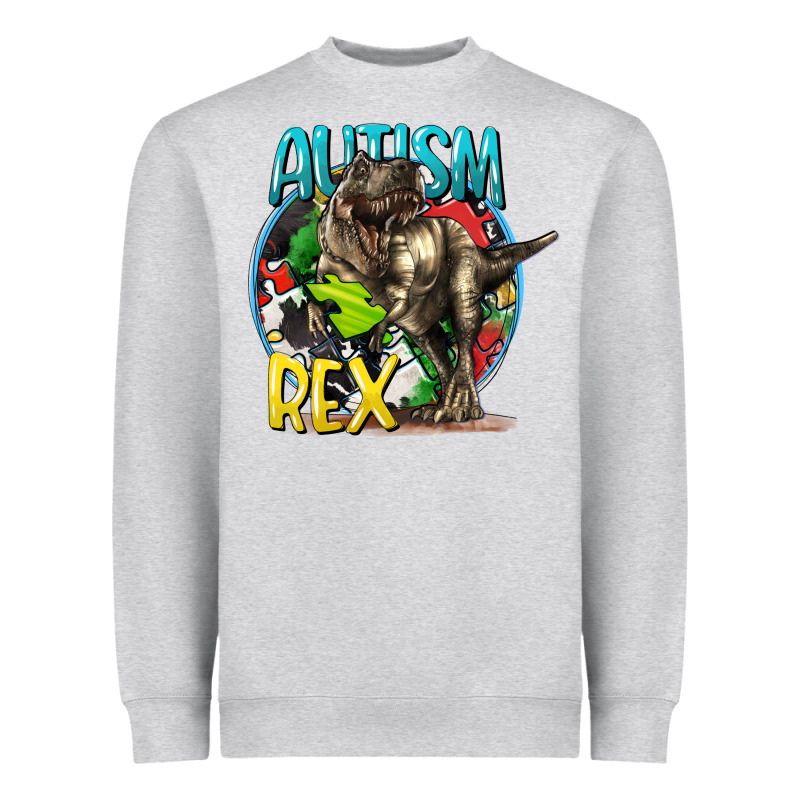 Autism Rex Heavyweight Sweatshirt by CowGirlArtShop | Teevron