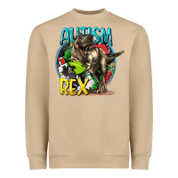 Mushroom Autism Rex Heavyweight Sweatshirt - CowGirlArtShop