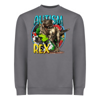 Storm Autism Rex Heavyweight Sweatshirt - CowGirlArtShop