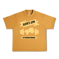 Peanut Butter Sloth s Gym Urban Heavy Tee - Bettercallsaul