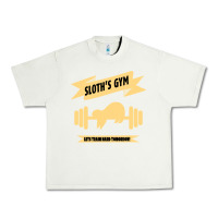 Pistachio Sloth s Gym Urban Heavy Tee - Bettercallsaul