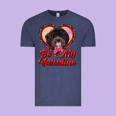 Be My Valentine Vintage Tee Designed By Ranaportraitstore