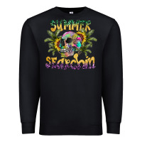 Black Summer Searchin Premium Sweatshirt - CowhideDigitalArt