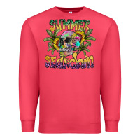Cardinal Summer Searchin Premium Sweatshirt - CowhideDigitalArt