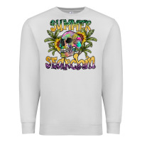 Dove Grey Summer Searchin Premium Sweatshirt - CowhideDigitalArt