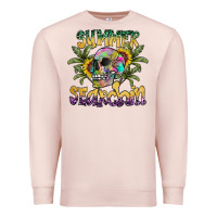 Pale Pink Summer Searchin Premium Sweatshirt - CowhideDigitalArt