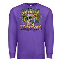 Purple Summer Searchin Premium Sweatshirt - CowhideDigitalArt