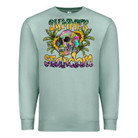 Seafoam Summer Searchin Premium Sweatshirt - CowhideDigitalArt
