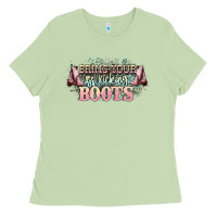 Matcha bring your ass kicking boots Ladies Tee - NancyCooperArtShop