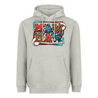 Moon Dust Baseball mawmaw leopard frame Heavyweight Hoodie - LillyAllenDesigns