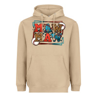Mushroom Baseball mawmaw leopard frame Heavyweight Hoodie - LillyAllenDesigns