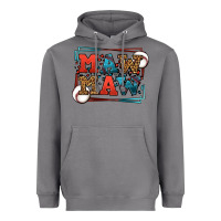 Storm Baseball mawmaw leopard frame Heavyweight Hoodie - LillyAllenDesigns