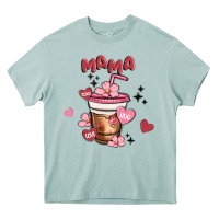 Arona mama coffee cups Heavy Core Tee - MaliasSmallBusiness