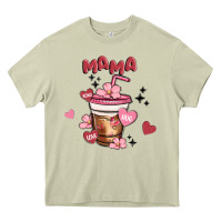 Mossy mama coffee cups Heavy Core Tee - MaliasSmallBusiness