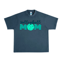 Midnight Navy Volleyball Mom Urban Heavy Tee - Bettercallsaul