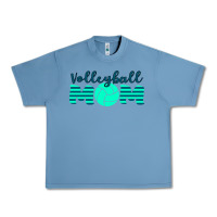 Pebble Blue Volleyball Mom Urban Heavy Tee - Bettercallsaul