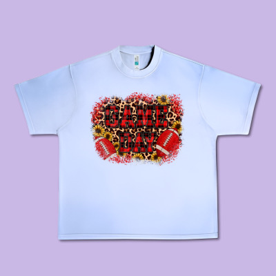 Game Day Football Urban Heavy Tee Designed By Jahusdesignshop