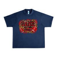 Navy game day football Urban Heavy Tee - JahusDesignShop