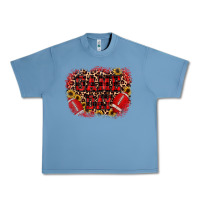 Pebble Blue game day football Urban Heavy Tee - JahusDesignShop