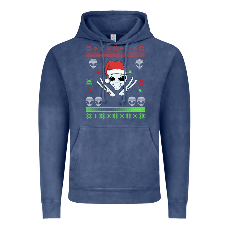 Alien Ugly Christmas Vintage Hoodie by Bettercallsaul | Teevron
