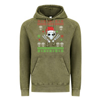 Vintage Olive alien ugly christmas Vintage Hoodie - Bettercallsaul