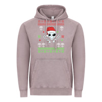 Vintage Zinc alien ugly christmas Vintage Hoodie - Bettercallsaul