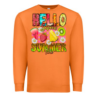 Carrot Hello Sweet Summer Time Premium Sweatshirt - CowhideDigitalArt