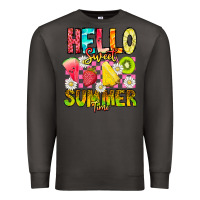 Smoke Hello Sweet Summer Time Premium Sweatshirt - CowhideDigitalArt