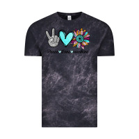 Cloud Black Peace Love Sunshine Vintage Tee - Bettercallsaul