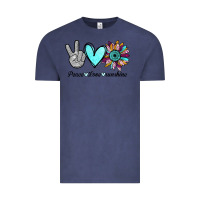 Vintage Denim Peace Love Sunshine Vintage Tee - Bettercallsaul