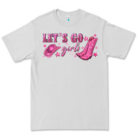 Dove Grey lets go girls Premium Tee - NancyCooperArtShop