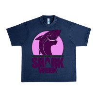 Navy shark Week Urban Heavy Tee - Bettercallsaul