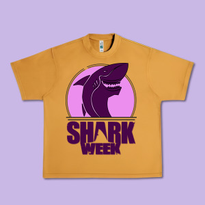 Shark Week Urban Heavy Tee Designed By Bettercallsaul