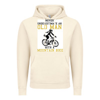 Vintage Artic Never Underestimate An Old Man With A Mountain Bike Vintage Hoodie - Bettercallsaul