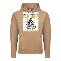 Vintage Coffee Never Underestimate An Old Man With A Mountain Bike Vintage Hoodie - Bettercallsaul