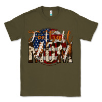 Army Green football mom Classic Tee - Jasminsmagicworld