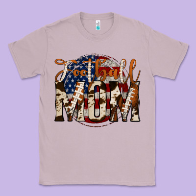 Football Mom Classic Tee Designed By Jasminsmagicworld