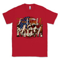 Red football mom Classic Tee - Jasminsmagicworld